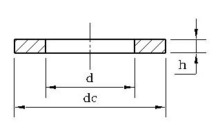 不锈钢平垫 不锈钢平垫
