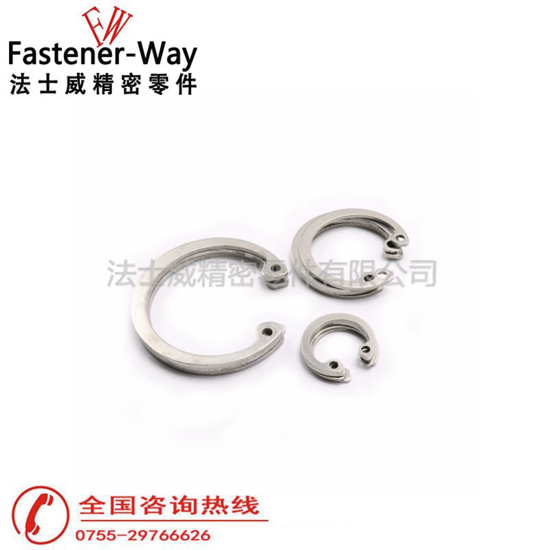 法士威GB893.1不锈钢孔卡挡圈孔用挡圈1 法士威GB893.1不锈钢孔卡挡圈孔用挡圈1
