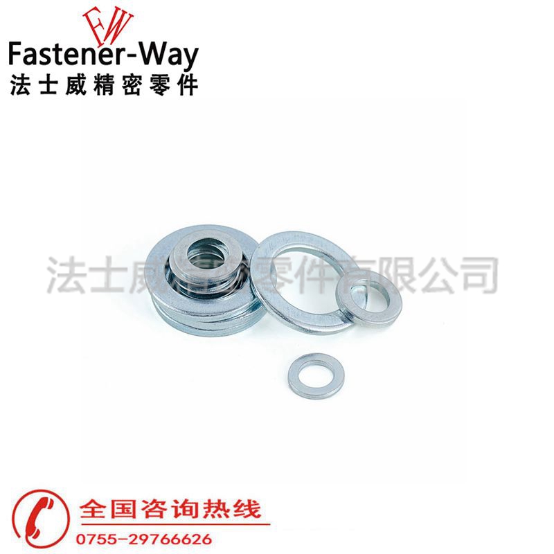 GB848小平垫片 碳钢镀锌小平垫圈4 GB848小平垫片 碳钢镀锌小平垫圈4