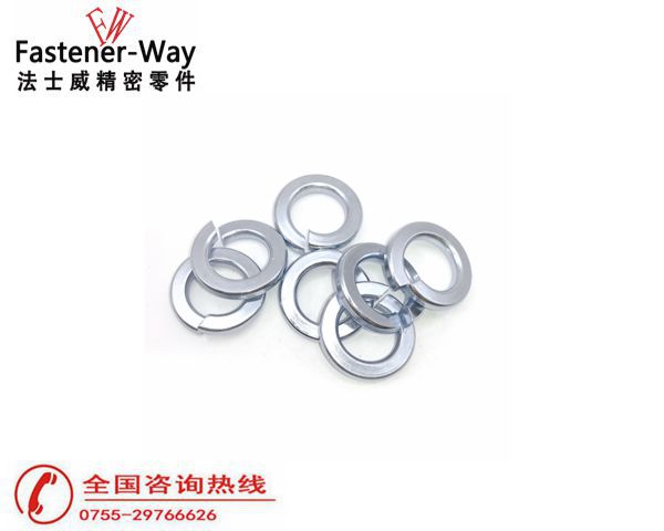 ANSIB18.22.2美标弹垫 美制碳钢镀锌弹性垫圈4 ANSIB18.22.2美标弹垫 美制碳钢镀锌弹性垫圈4