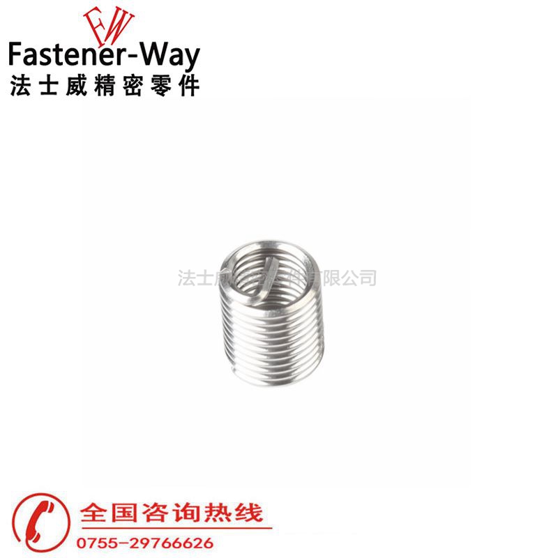 不锈钢自锁螺纹护套钢丝牙套3 不锈钢自锁螺纹护套钢丝牙套3