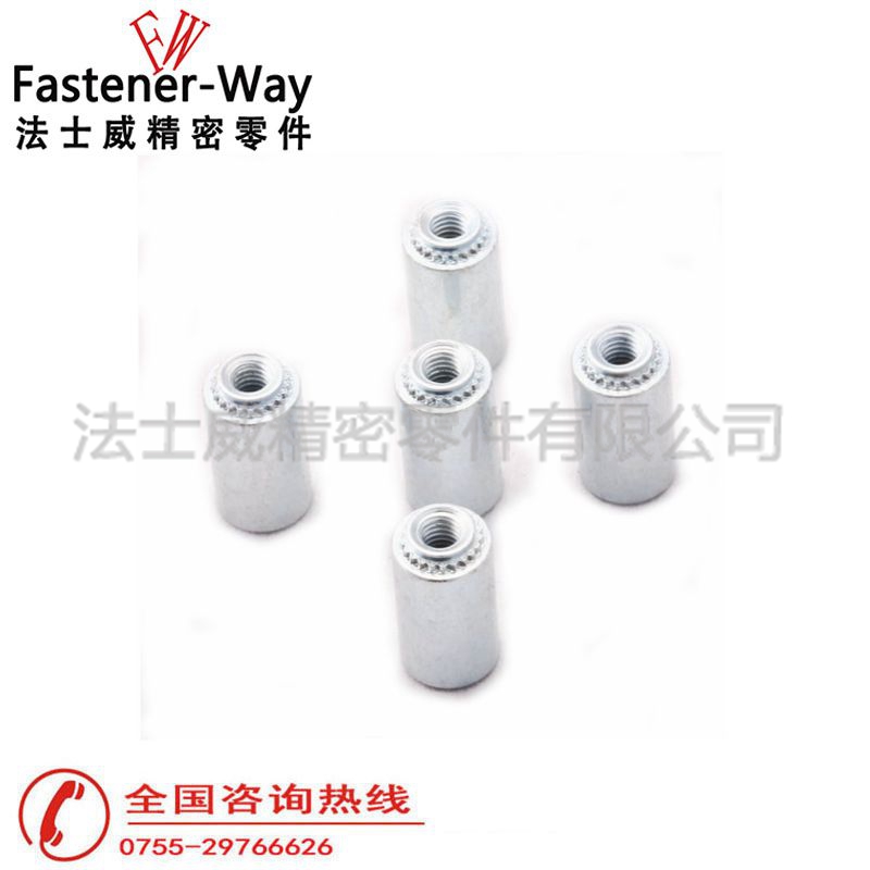 KFE-632-12碳钢镀锌涨铆挤压螺母柱2 KFE-632-12碳钢镀锌涨铆挤压螺母柱2