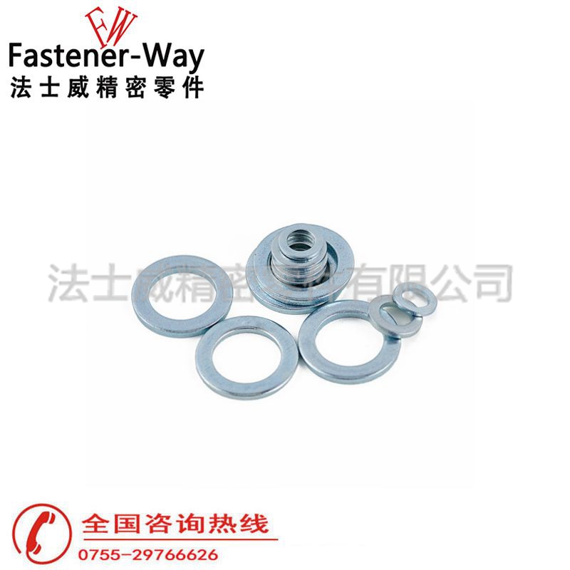 GB848小平垫片 碳钢镀锌小平垫圈1 GB848小平垫片 碳钢镀锌小平垫圈1