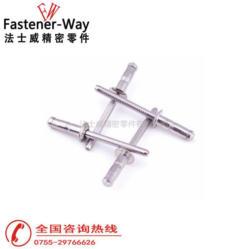 不锈钢单鼓抽芯铆钉拉钉3 不锈钢单鼓抽芯铆钉拉钉3