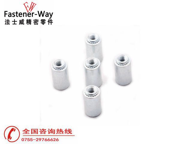 KFE-632-12碳钢镀锌涨铆挤压螺母柱6 KFE-632-12碳钢镀锌涨铆挤压螺母柱6